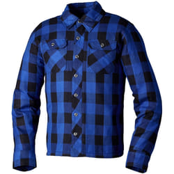 RST Lumberjack Camicia Moto, blu, dimensione XL per uomo