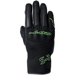 RST S1 Mesh Guanti da moto, nero-verde, dimensione S per uomo