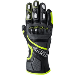 RST Fulcrum Guanti da moto, nero-giallo, dimensione S per uomo