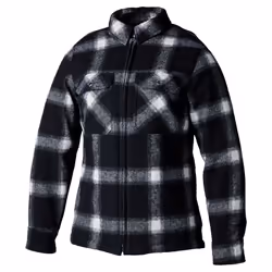 RST Brushed Camicia Moto Donna, nero-bianco, dimensione M per uomo