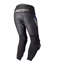 RST Tractech EVO 5 Pantaloni di pelle da moto, nero-blu, dimensione 2XL per uomo