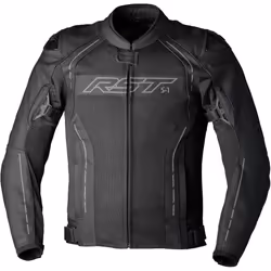 RST S-1 Mesh Giacca di pelle da moto, nero, dimensione XL per uomo