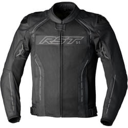 RST S-1 Mesh Giacca di pelle da moto, nero, dimensione XL per uomo