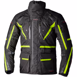 RST Pro Series Paragon 7 Giacca tessile moto, nero-giallo, dimensione M per uomo