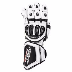 RST TracTech Evo 4 Guanti da moto da donna, nero-bianco, dimensione M per donne