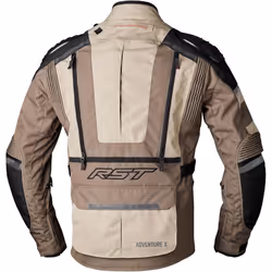 RST Pro Series Adventure-Xtreme Giacca tessile moto, nero-beige, dimensione M per uomo