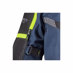 RST Maverick Evo Giacca tessile moto, blu-argento, dimensione S per uomo