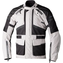 RST Endurance Giacca tessile moto, nero-argento, dimensione M per uomo