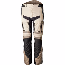 RST Pro Series Adventure-X pantaloni tessili da moto impermeabili, beige, dimensione 4XL per uomo