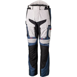 RST Pro Series Adventure-X pantaloni tessili da moto impermeabili, bianco-rosso-blu, dimensione XL per uomo