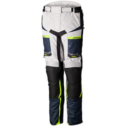 RST Pro Series Maverick Evo Pantaloni tessili moto, blu-argento, dimensione M per uomo