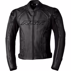 RST S1 Giacca in pelle moto, nero, dimensione 44 per uomo