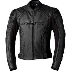 RST S1 Giacca in pelle moto, nero, dimensione 44 per uomo