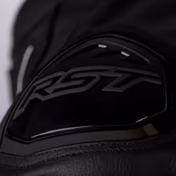 RST S1 Giacca in pelle moto, nero, dimensione 46 per uomo