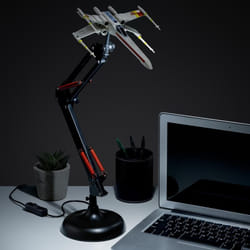 Paladone X Wing lampada da tavolo LED Nero, Multicolore