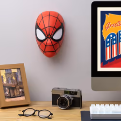 Paladone Spiderman Mask Light lampada da tavolo Rosso, Bianco - Vista aggiuntiva 4