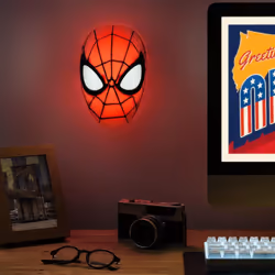 Paladone Spiderman Mask Light lampada da tavolo Rosso, Bianco - Vista aggiuntiva 5