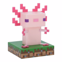 Paladone Axolotl, Illuminazione d'ambiente, Rosa, Bianco caldo, Universale, Mini Stilo AAA, 1 pz
