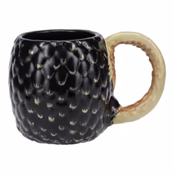 Paladone House Of The Dragon Shaped Mug, Singolo, 0,5 L, Nero, Ceramica, Tazza, Universale
