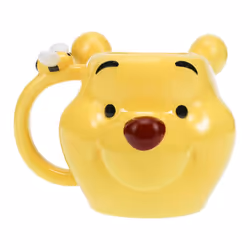 Paladone Winnie the Pooh Shaped Mug, Singolo, 0,35 L, Giallo, Ceramica, Tazza, Universale