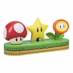 Super Mario Light: ispirata ai giochi de Nintendo, questa iconica luce de presenta i famosi potenziamenti deSuper Fungo Super ...
