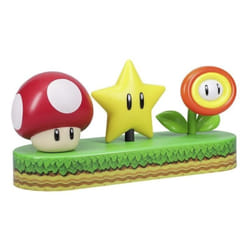Paladone - Super Mario Icon Light -de lampada da tavolo con licenza ufficiale de Mario Brothers, de decorazione della stanza de giochi e merchandise