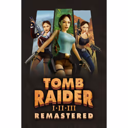 Crystal Dynamics Tomb Raider I-III Remastered Starring Lara Croft, PlayStation 5, T (Teen)