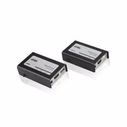 ATEN Extender HDMI/USB Cat 5 (1080p a 40 m), 1920 x 1200 Pixel, Trasmettitore e ricevitore AV, 60 m, Cablato, Compatibilità 3 ...