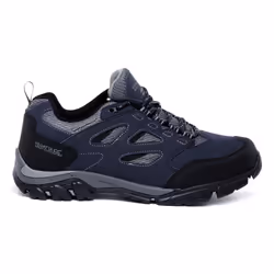 Regatta Holcombe Low, Maschio, Adulto, Nero, Blu marino, Stivali da esterno, Trekking, Camminare, Navy Granite