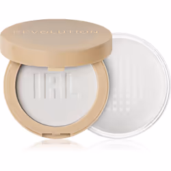 La cipria Makeup Revolution IRL Filter fissa perfettamente il make-up e conferisce alla pelle un aspetto vellutato.