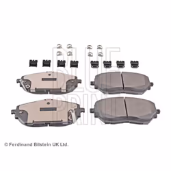 Set di pastiglie freno BLUE PRINT ADT342223, anteriore
