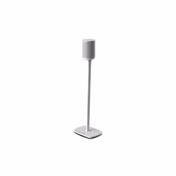 Flexson FLXE100FS1011EU supporto da parete per casse acustiche Pavimento Alluminio, Acciaio Bianco