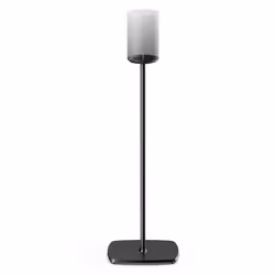Flexson FLXE100FS2021EU supporto da parete per casse acustiche Pavimento Alluminio, Acciaio Nero