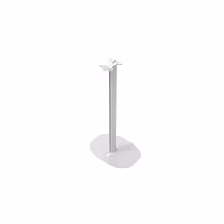 Flexson FLXE300FS1011EU supporto da parete per casse acustiche Pavimento Alluminio, Acciaio Bianco