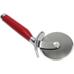 Kitchenaid - Rotella Tagliapizza in Acciaio Inossidabile, Ruota Taglia Pizza, Rosso Imperiale