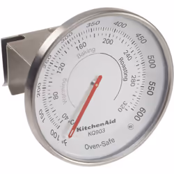 KitchenAid - Termometro da forno regolabile: un quadrante extra-large e colorato di 7,5 cm rende questo de termometro da forn ...