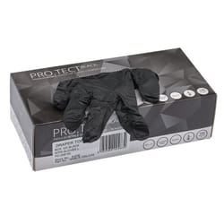 Draper Guanti in nitrile neri - Confezione da 100, nero