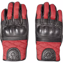 Belstaff Hampstead Guanti da moto, nero-rosso, dimensione XL per uomo - Vista aggiuntiva 2