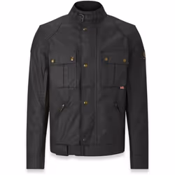 Belstaff Brooklands Giacca Motorycle Wax, nero, dimensione 4XL per uomo - Vista aggiuntiva 2