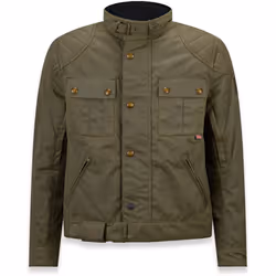 Belstaff Brooklands Giacca Motorycle Wax, verde, dimensione 5XL per uomo - Vista aggiuntiva 2