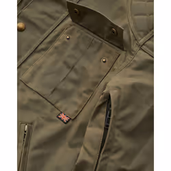 Belstaff Brooklands Giacca Motorycle Wax, verde, dimensione 5XL per uomo - Vista aggiuntiva 3