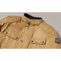 Belstaff Brooklands Giacca Motorycle Wax, beige, dimensione 4XL per uomo - Vista aggiuntiva 6
