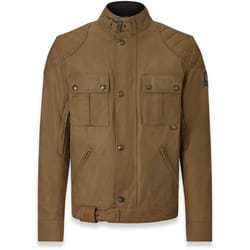 Belstaff Brooklands Giacca Motorycle Wax, beige, dimensione XL per uomo