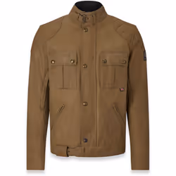 Belstaff Brooklands Giacca Motorycle Wax, beige, dimensione XL per uomo - Vista aggiuntiva 2