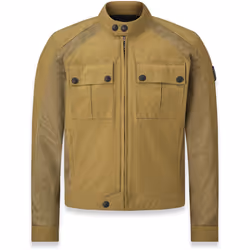 Belstaff Temple Giacca moto in tessuto, verde, dimensione 4XL per uomo - Vista aggiuntiva 3
