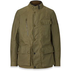 Belstaff Waymaster Giacca tessile moto, verde, dimensione S per uomo