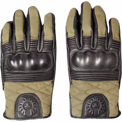 Belstaff Hampstead Guanti da moto, nero-verde, dimensione XL per uomo - Vista aggiuntiva 2