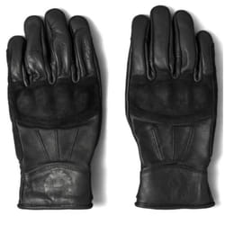 Belstaff Clinch Guanti da moto impermeabili, nero, dimensione L per uomo