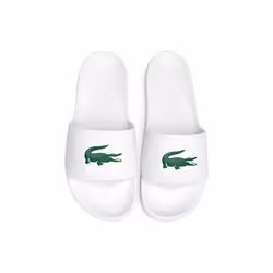 ciabatte Lacoste Serve Slide Sandali Bianco - 44 1/2 - Vista aggiuntiva 2