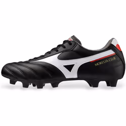 Scarpe da calcio Mizuno MORELIA II CLUB FG Nero - 42 1/2 - Vista aggiuntiva 2